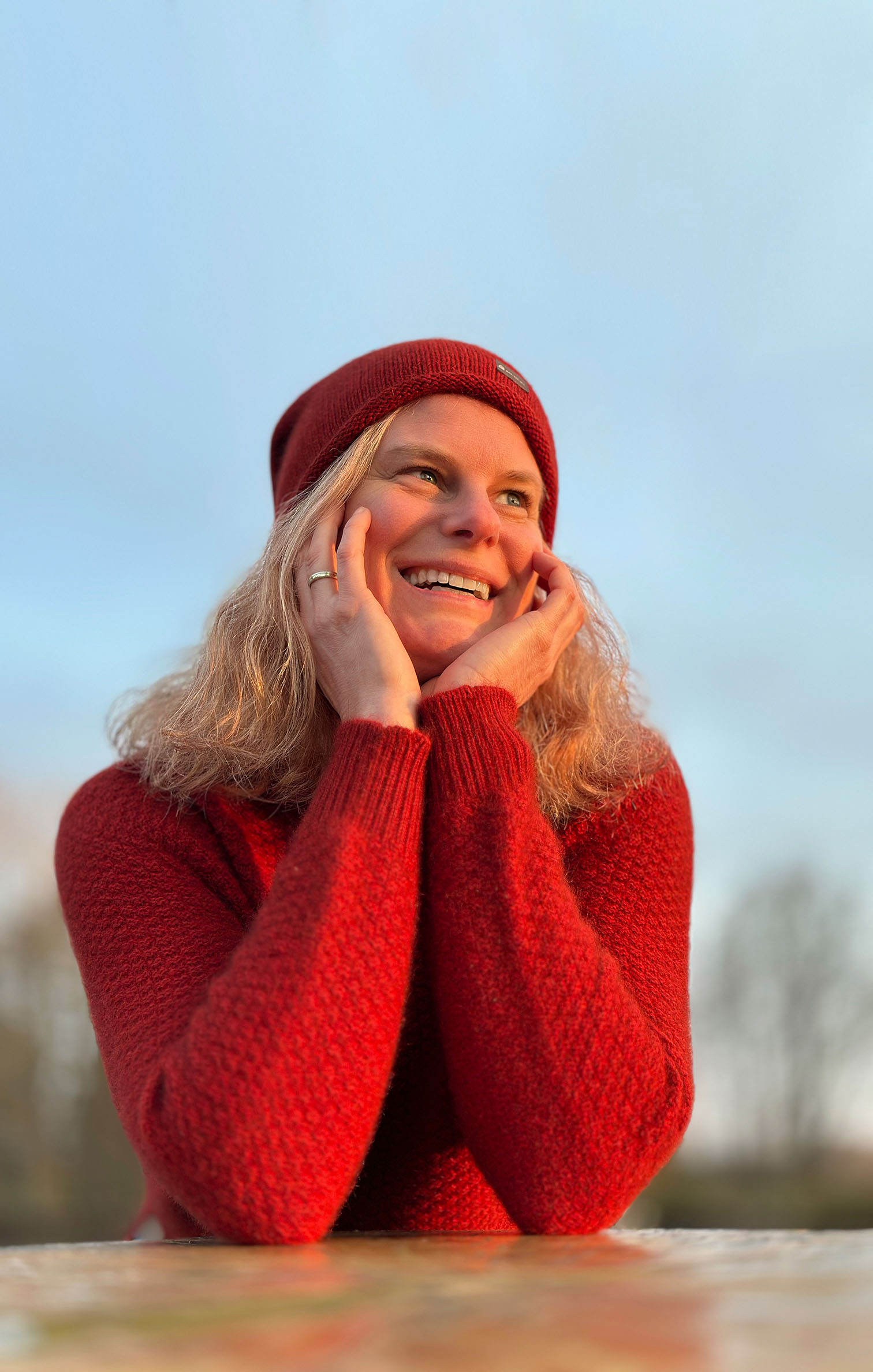 kastiger Pullover im Perlmuster - seamless knitting