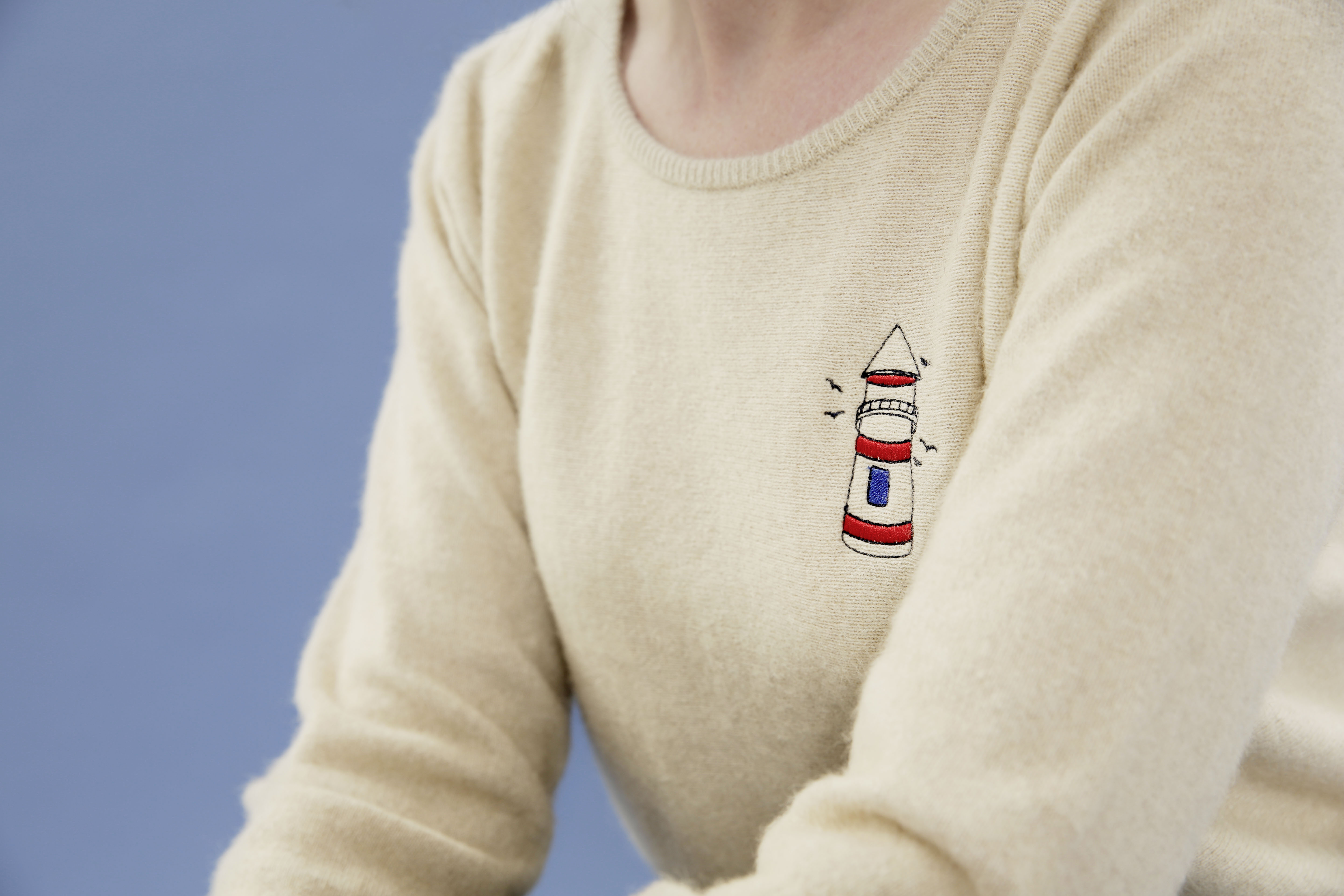 Pullover mit Leuchtturm Bobby