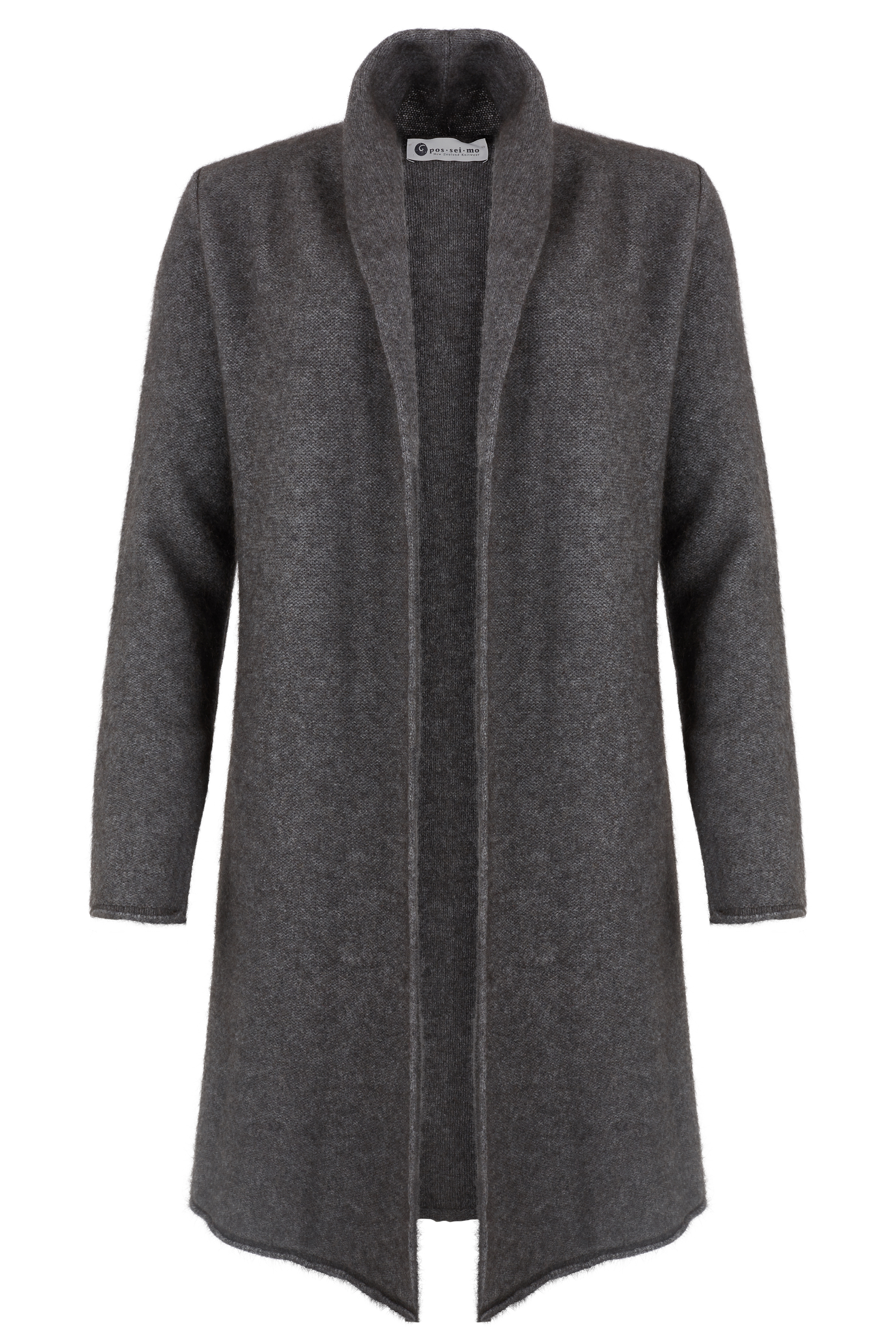 Schalkragenjacke (extra lang)