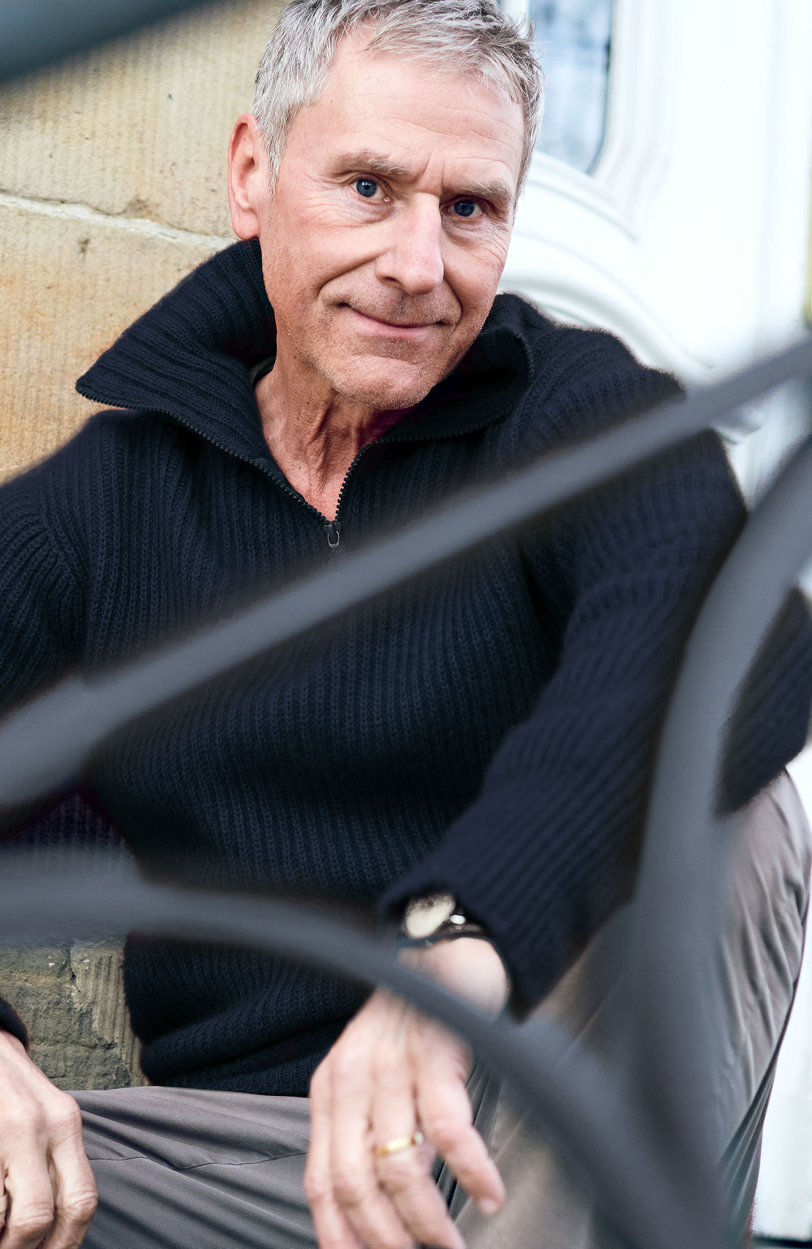 Troyer mit Reißverschluss - seamless knitting
