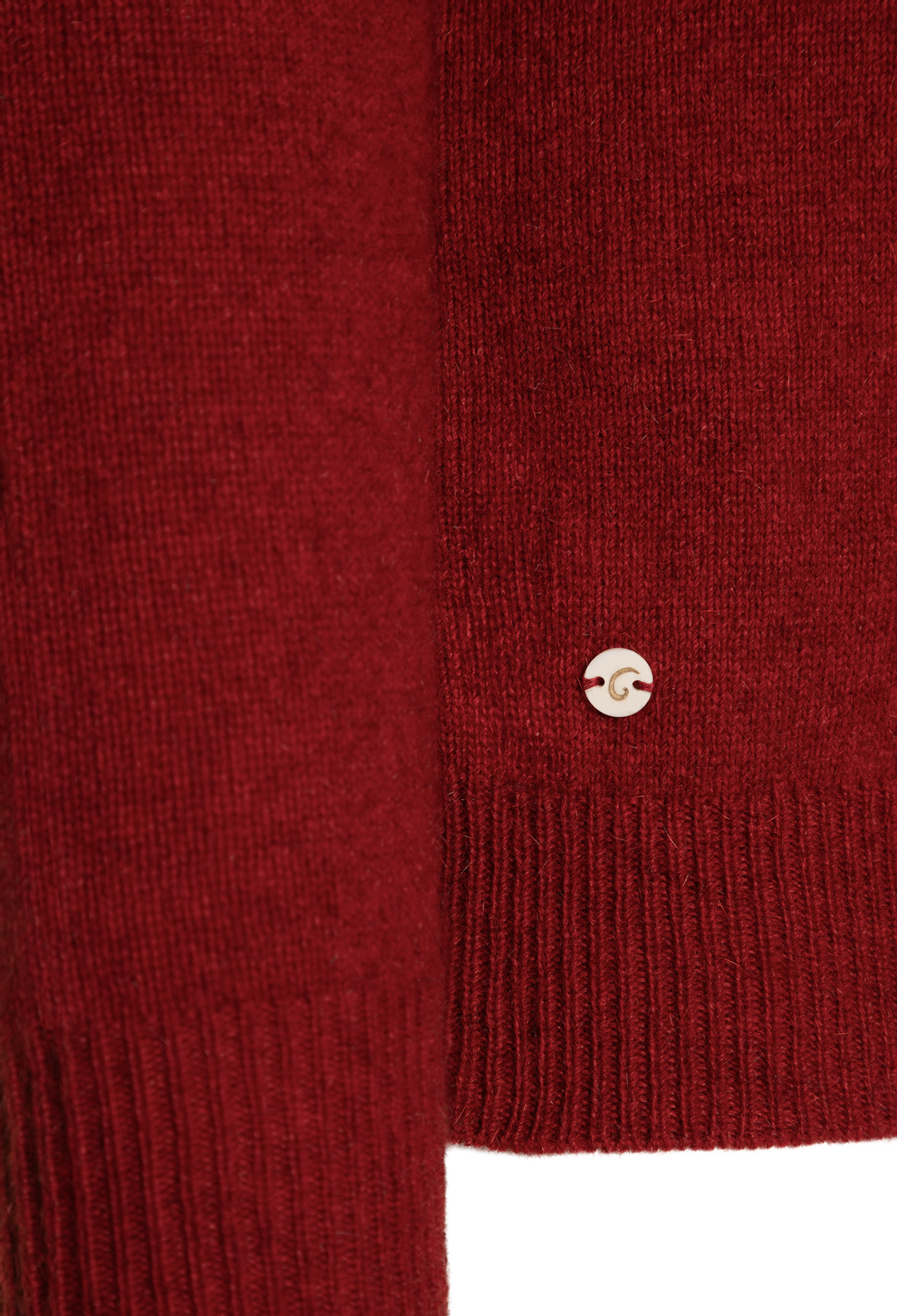 Fully Fashioned V-Pullover
